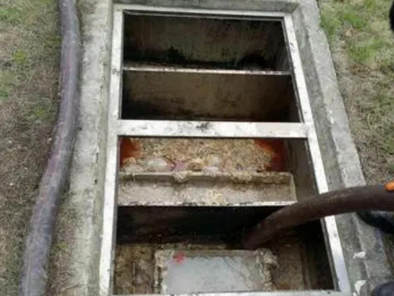 曲松隔油池清理